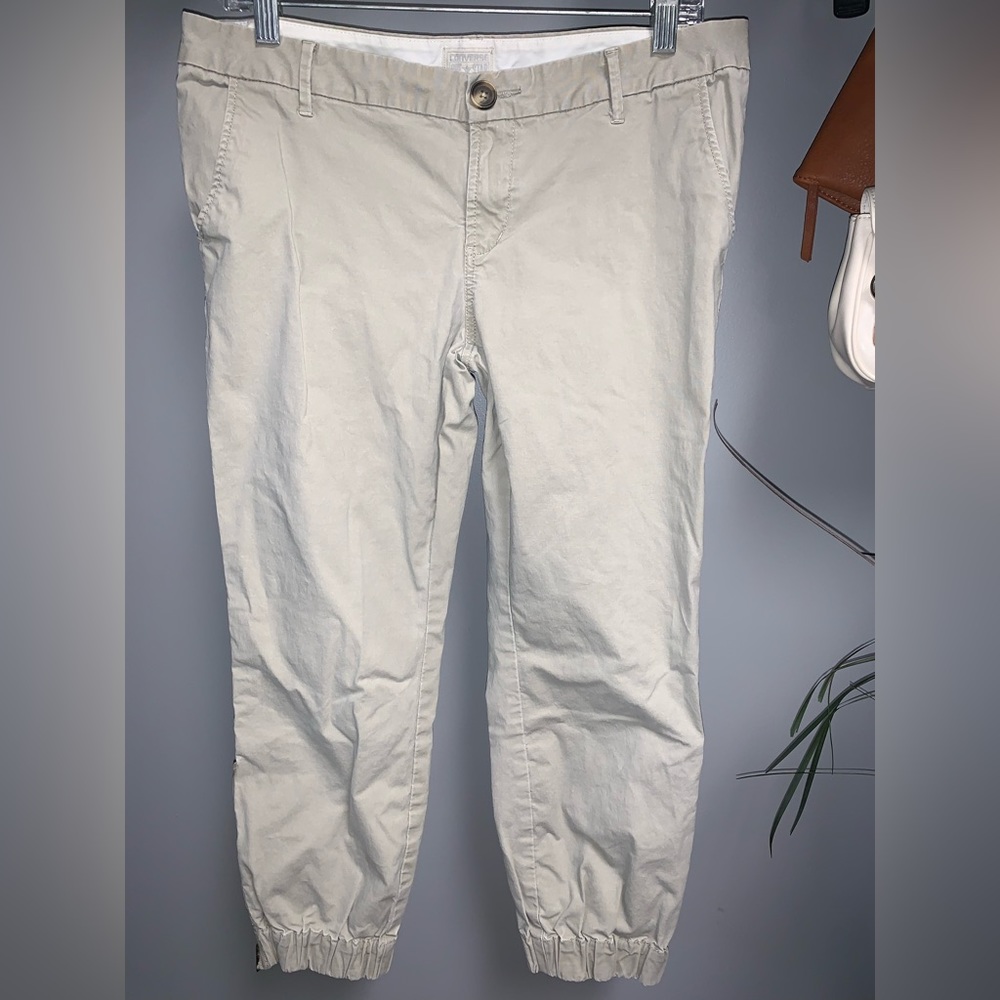 Converse Cream Ankle Pants